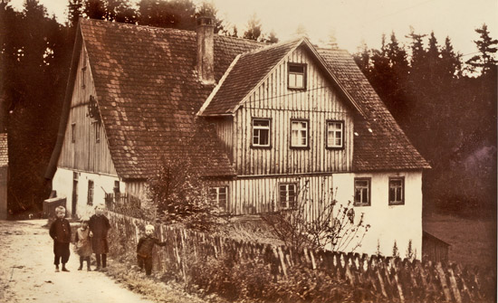 The Ludwigsmühle at the turn of the century.