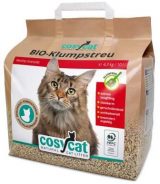 COSYCAT® packaging from JELU. Organic clumping litter for cats.